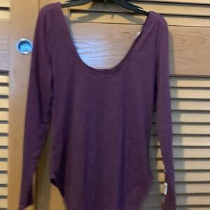 Pink body suit maroon color